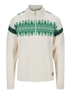 Cheap Aspoy Men's Lightweight Wool Sweater Men Half-Zip