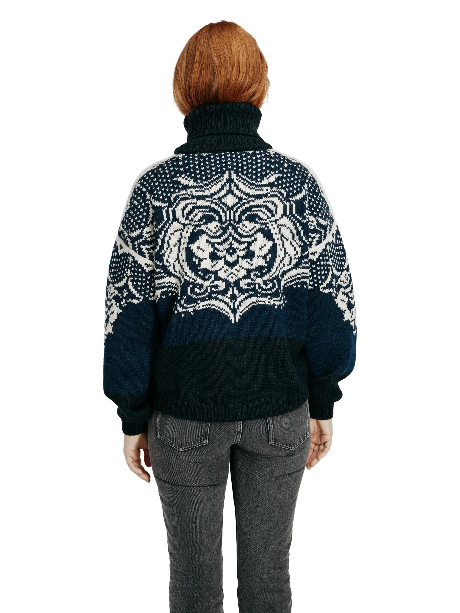 Fashion Blomdalen Women's Sweater Women Turtle-Neck