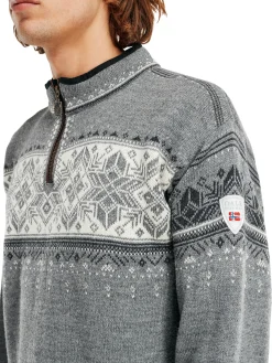 New Blyfjell Men's Knit Sweater Men Half-Zip