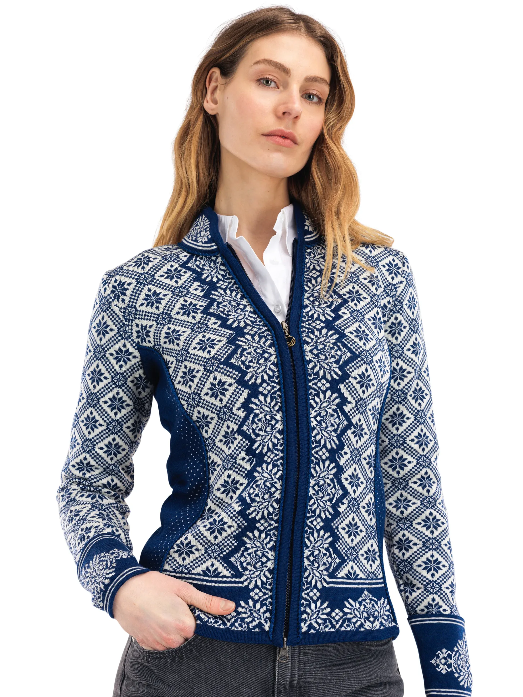 Sale Christiania Women's Jacket - Merino Wool Women Short Jackets & Cardigans