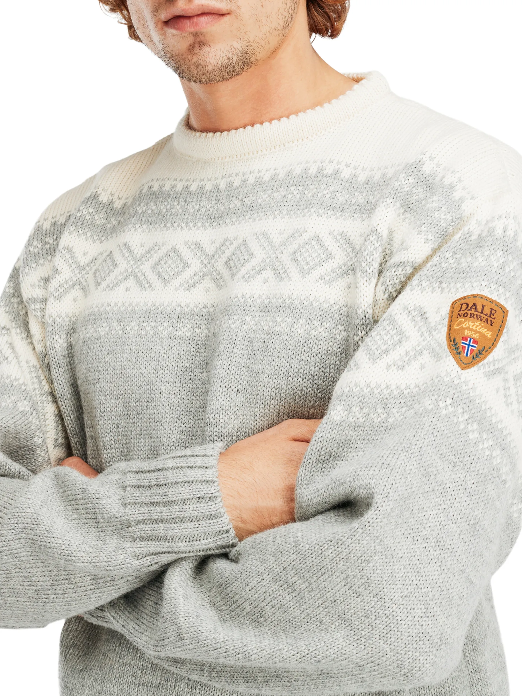 Sale Cortina 1956 Unisex Sweater - Norwegian Wool Women Round Neck