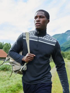 Cheap Cortina Basic Men's Sweater - Superfine Merino Men Next-To-Skin