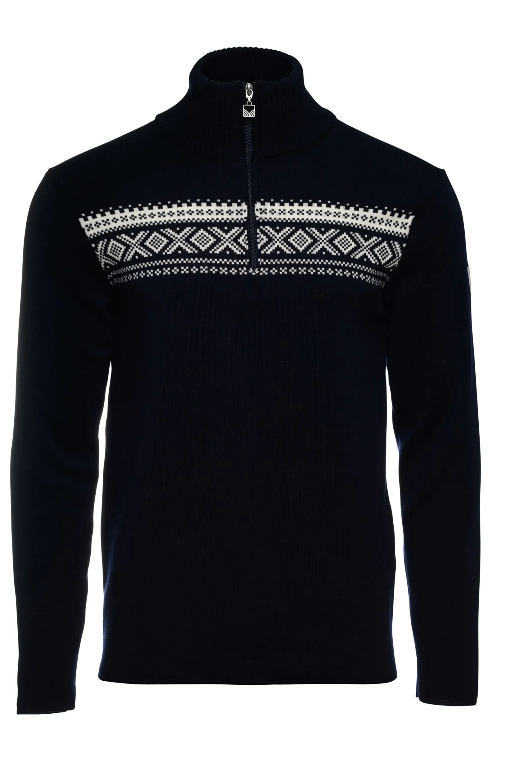 Discount Dalestolen Men's Merino Wool Sweater Men Half-Zip