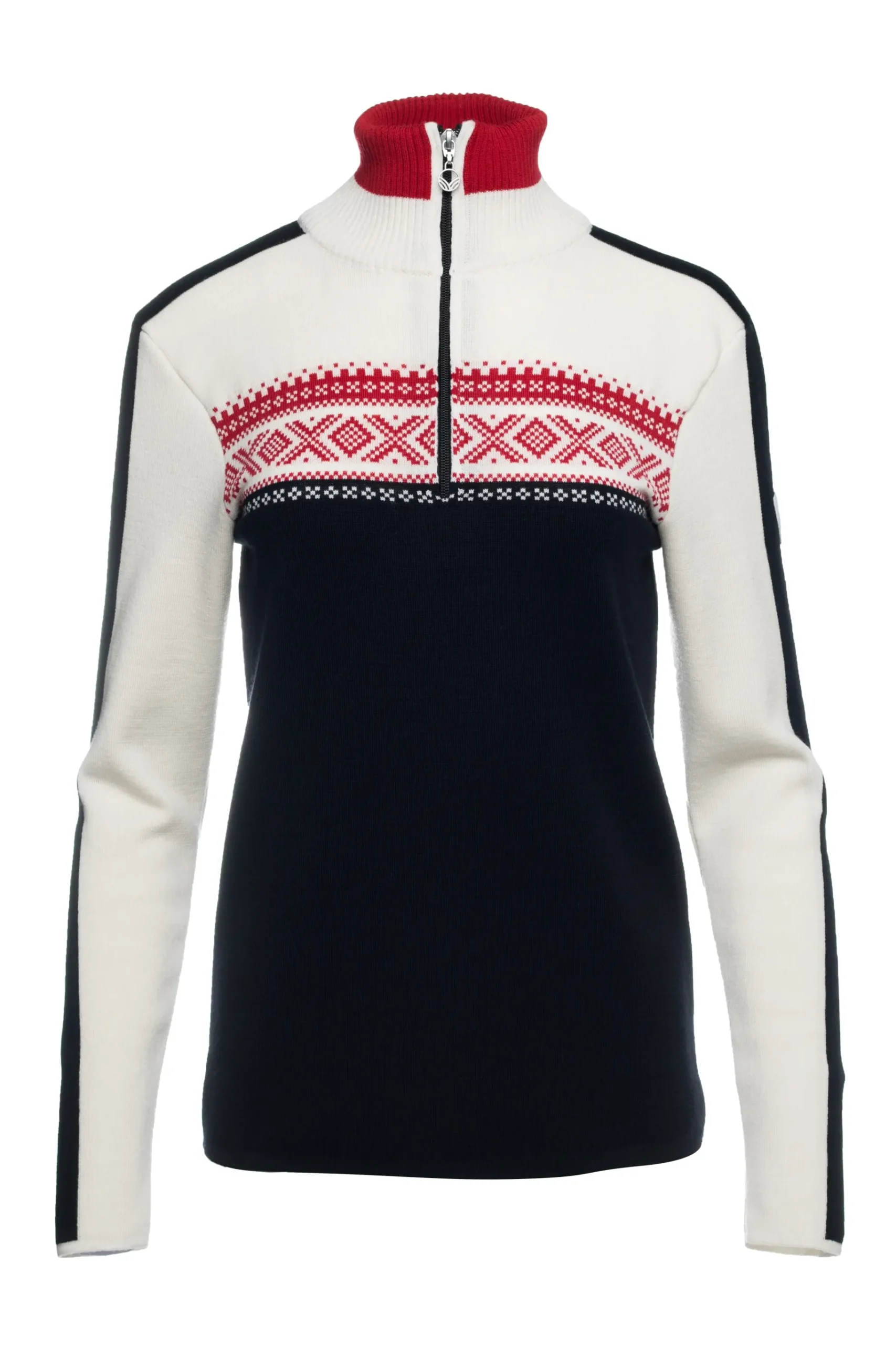 Cheap Dystingen Women's Merino Wool Sweater Women Half-Zip