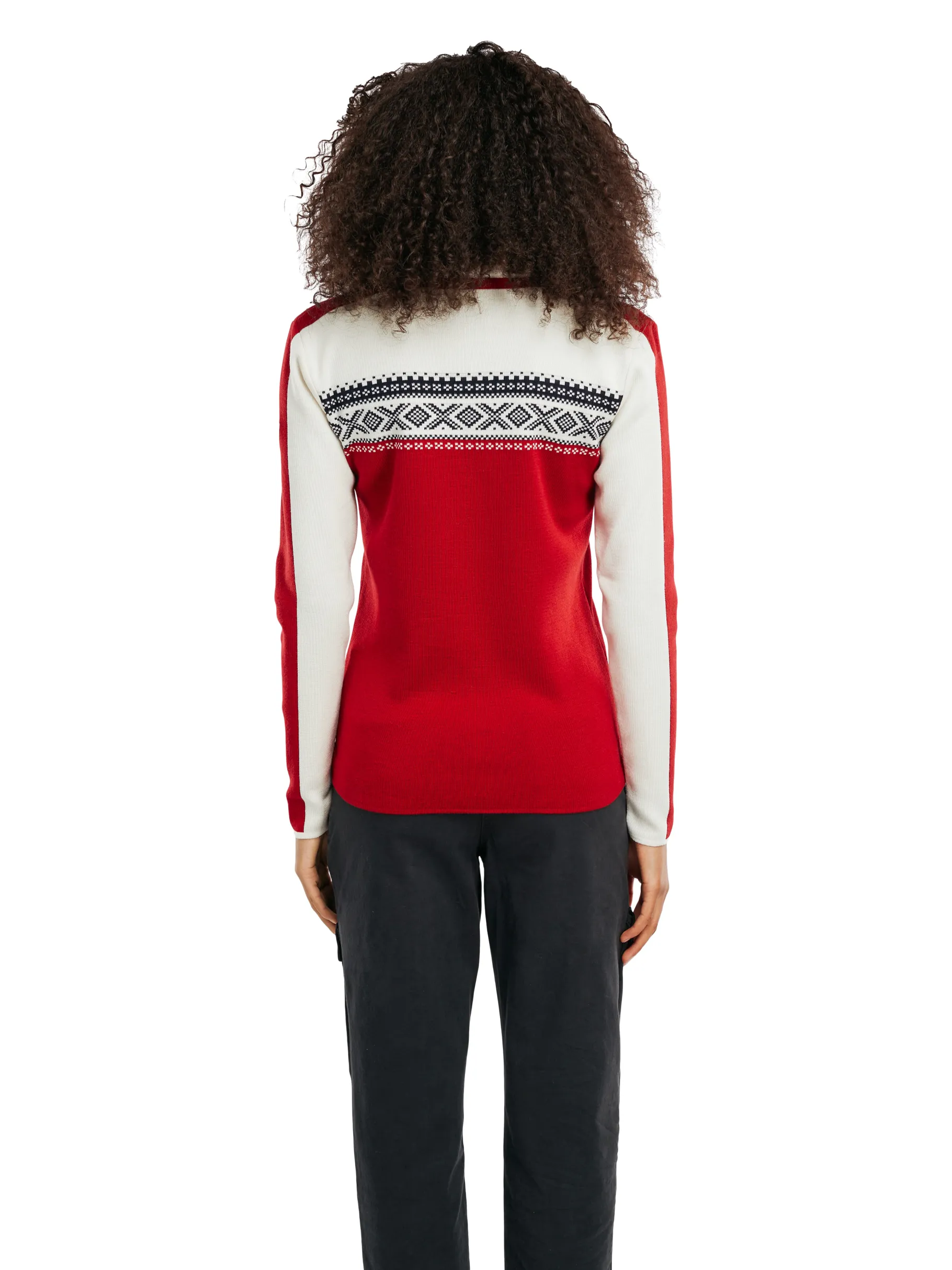 Discount Dystingen Women's Merino Wool Sweater Women Half-Zip