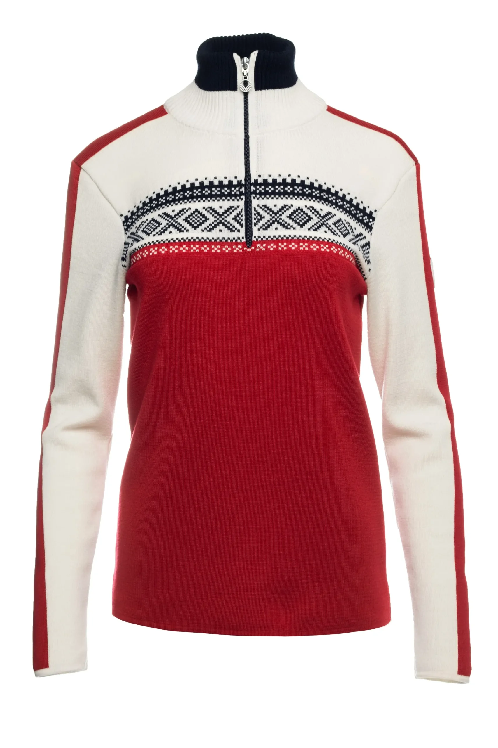 Discount Dystingen Women's Merino Wool Sweater Women Half-Zip