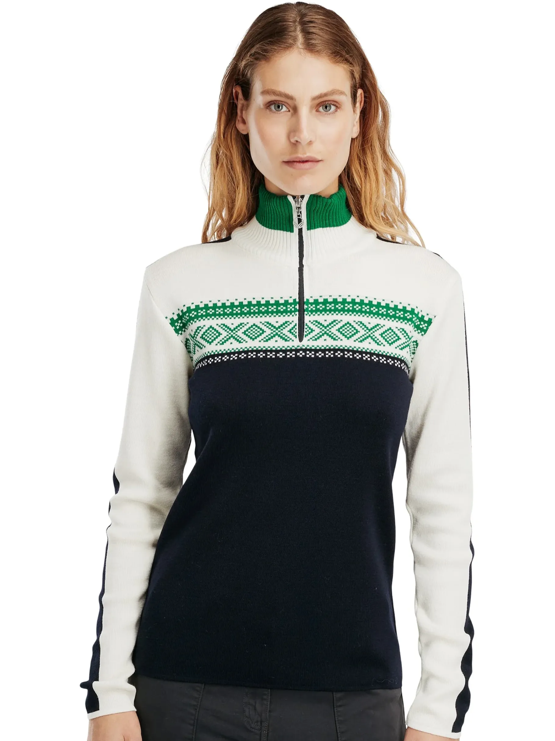Best Sale Dystingen Women's Merino Wool Sweater Women Half-Zip