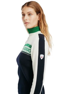 Best Sale Dystingen Women's Merino Wool Sweater Women Half-Zip