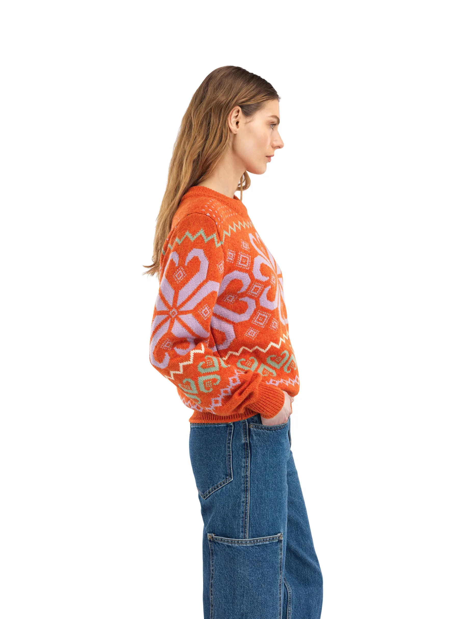Cheap Falkeberg Women's Sweater Women Round Neck