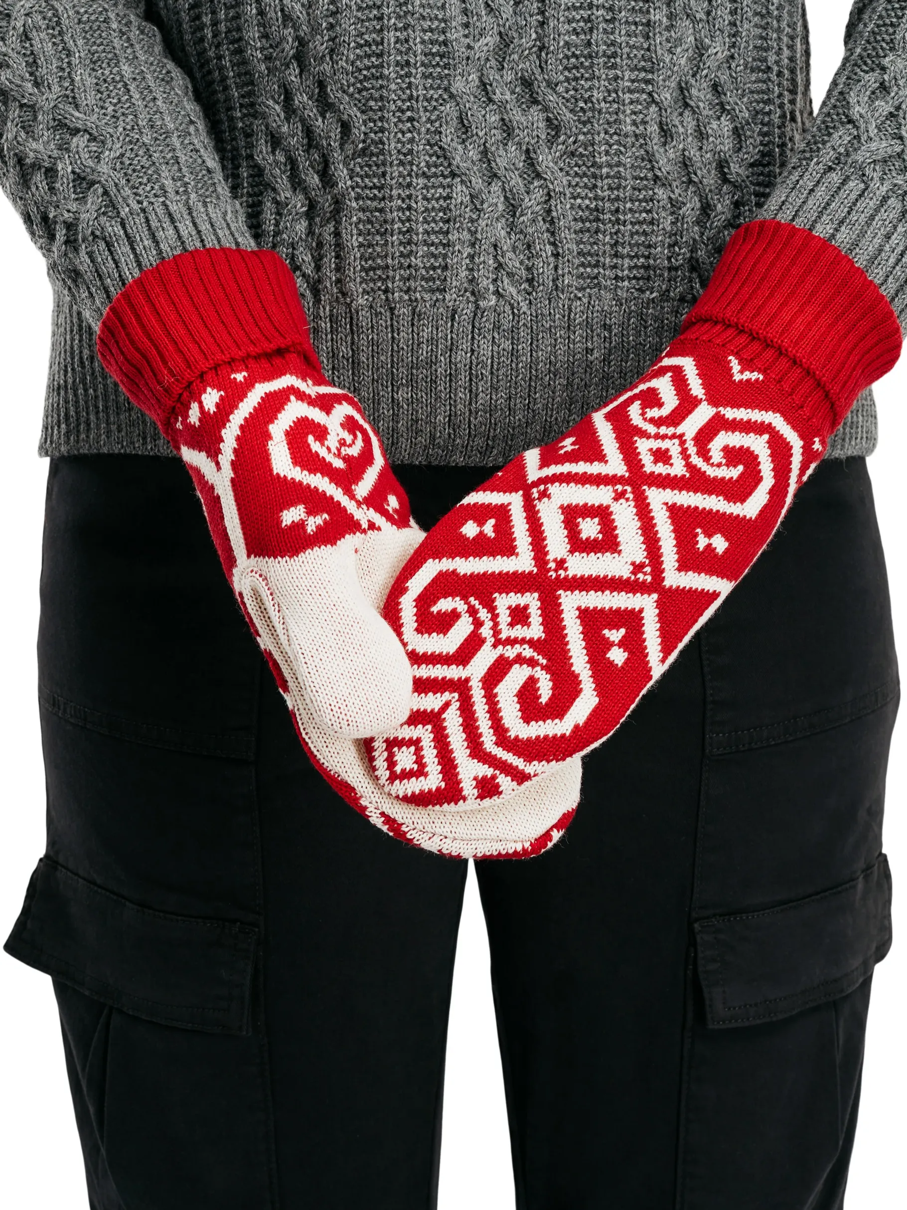 Outlet Falun Unisex Merino Wool Mittens Women Mittens
