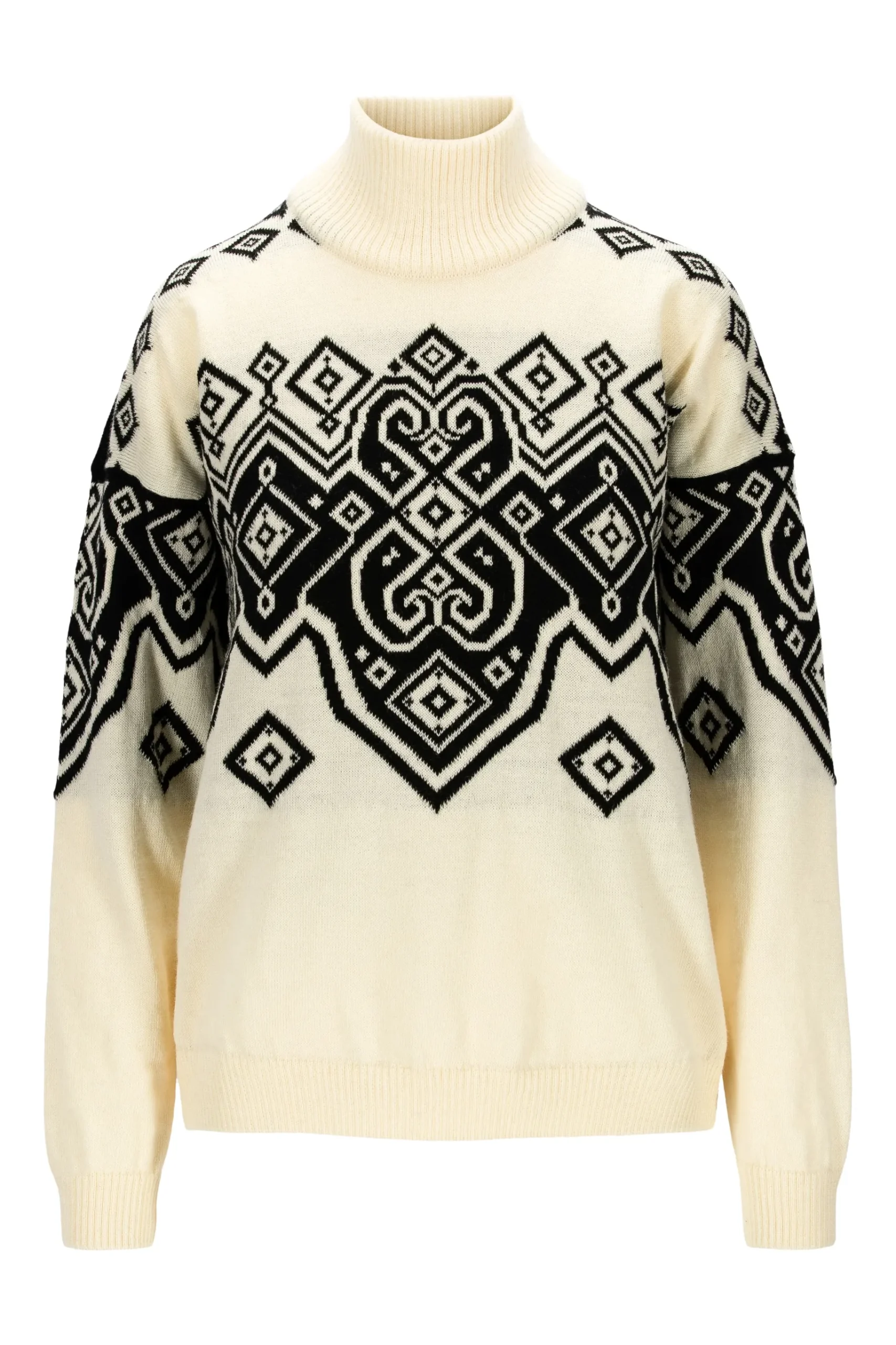 Best Sale Falun Women's Sweater - Norwegian Wool Women Turtle-Neck