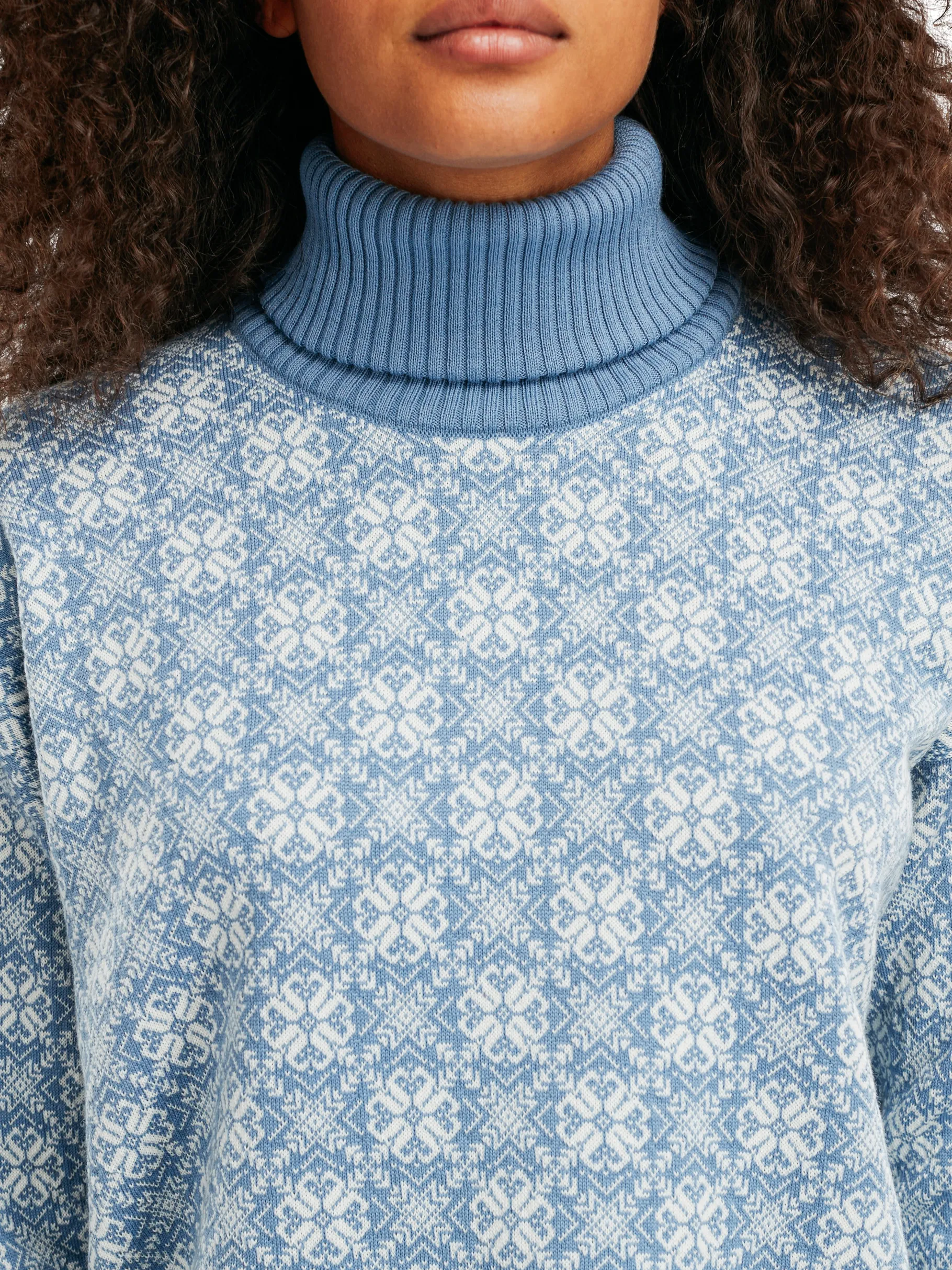 Sale Firda Women's Sweater - Merino Wool Women Turtle-Neck