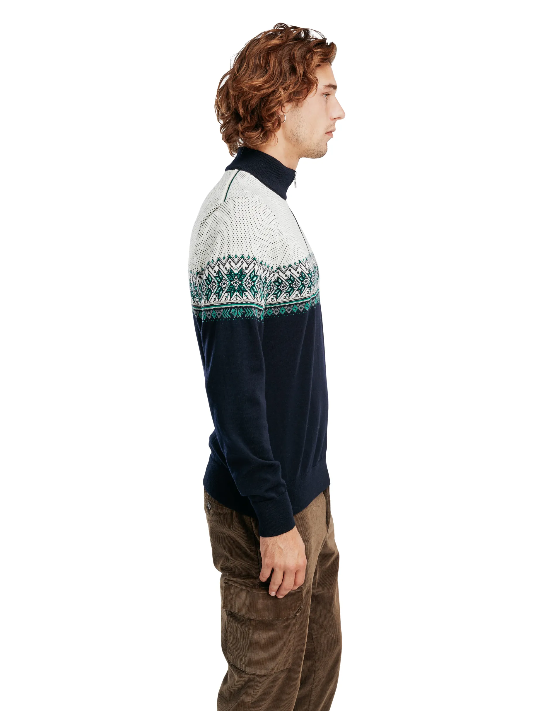 Best Sale Hovden Men's Sweater - Merino Wool Men Half-Zip