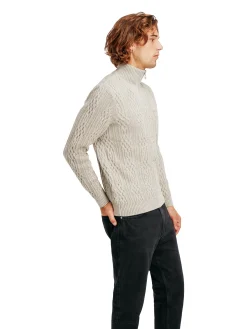 Best Sale Hoven Men's Knit Sweater Men Half-Zip