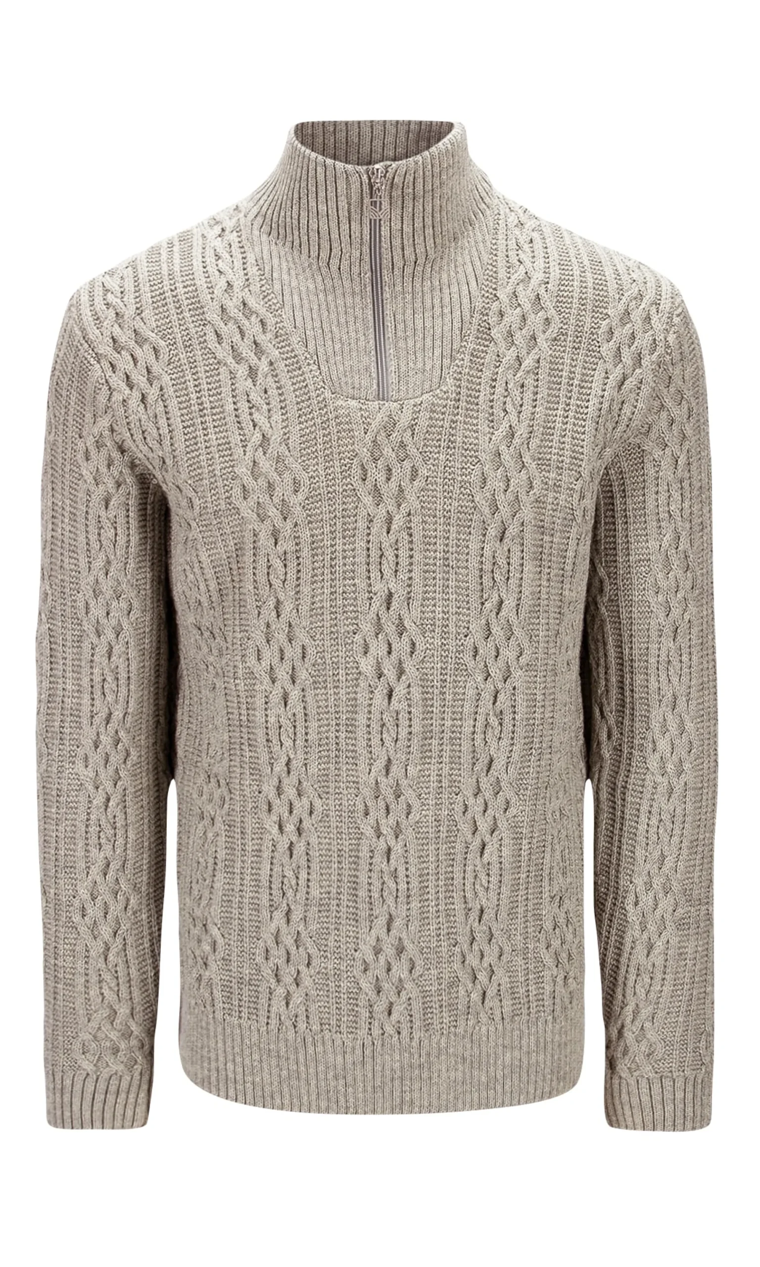 Best Sale Hoven Men's Knit Sweater Men Half-Zip