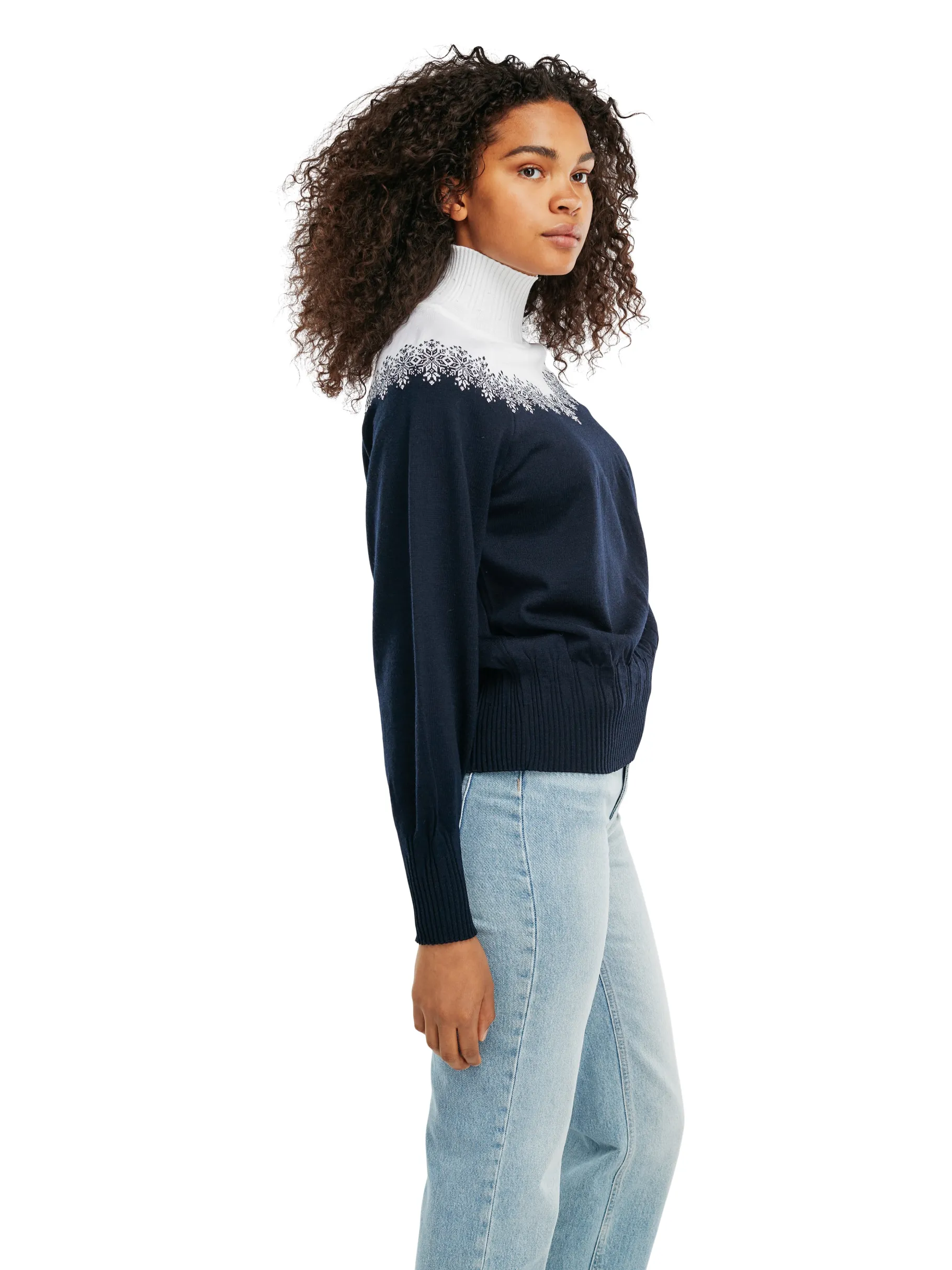 New Isfrid Women's Merino Wool Sweater Women Turtle-Neck