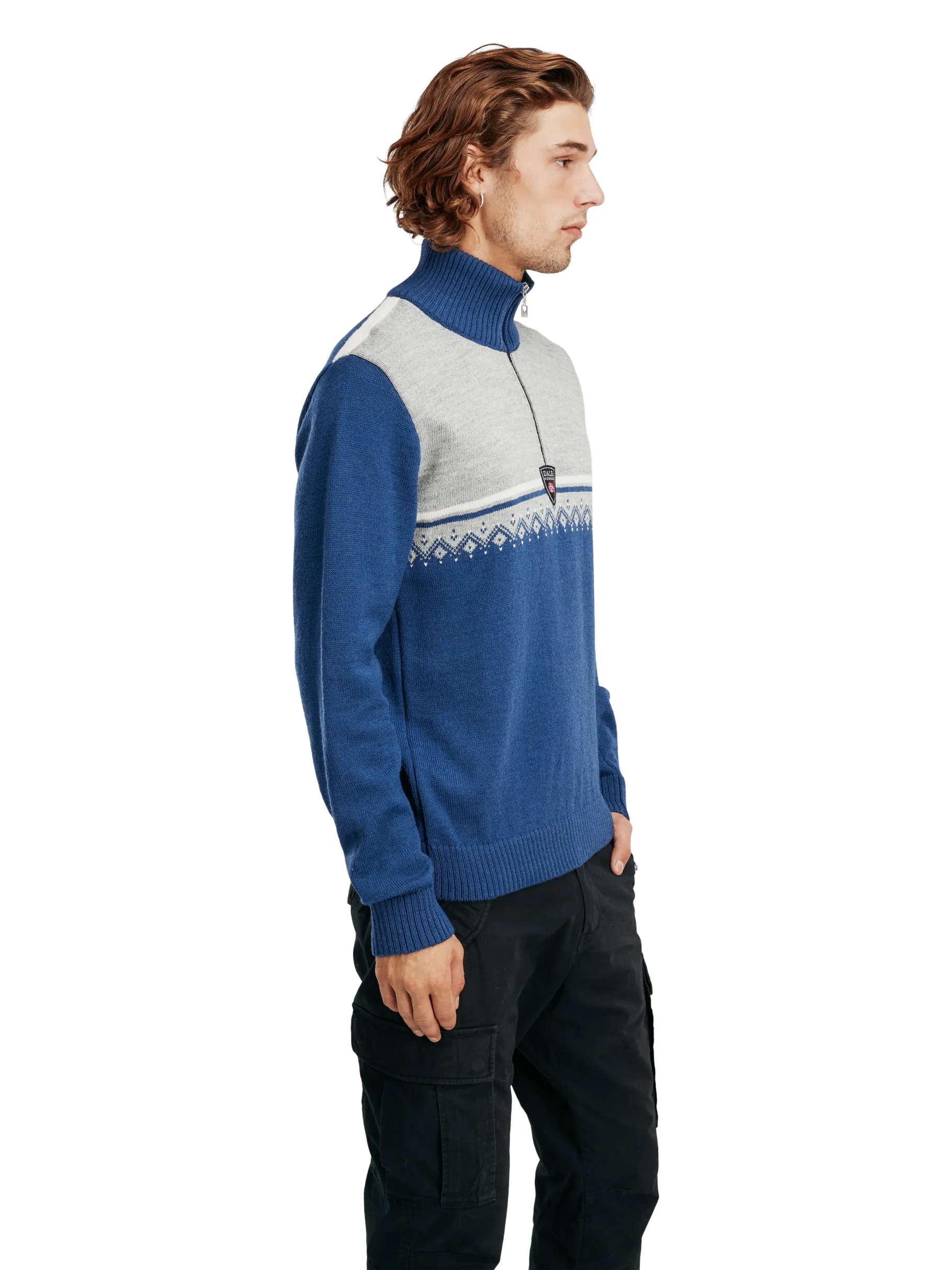 Flash Sale Lahti Men's Knit Sweater Men Half-Zip