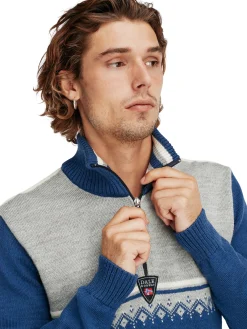 Flash Sale Lahti Men's Knit Sweater Men Half-Zip