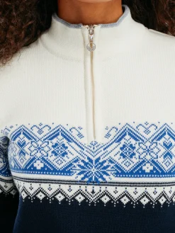 New Moritz Women's Sweater - Merino Wool Women Half-Zip