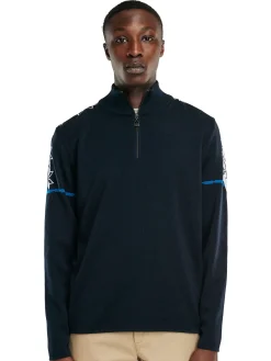 Outlet Mt. Blatind Men's Sweater - Merino Men Half-Zip