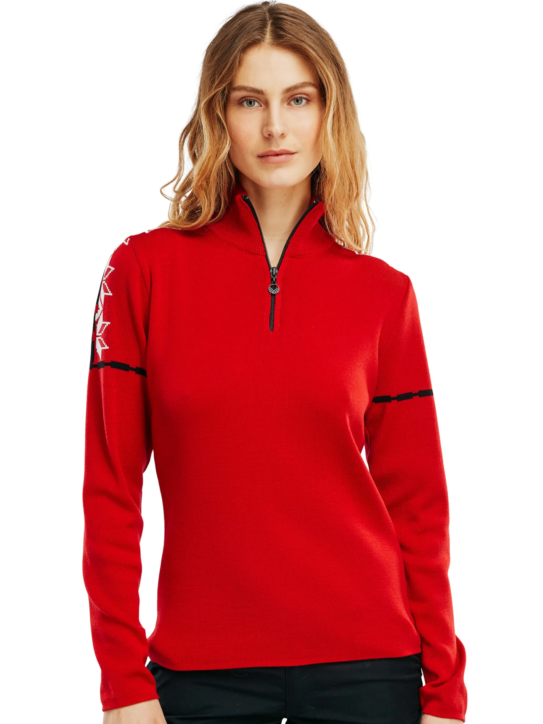 Fashion Mt. Blatind Women's Sweater - Merino Women Half-Zip