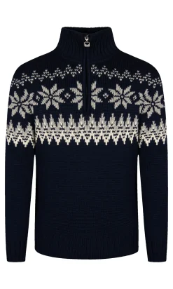 Best Sale Myking Men's Sweater - Merino Wool Men Half-Zip