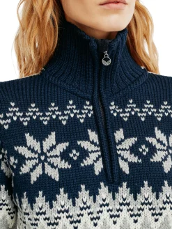 Shop Myking Women's Sweater - Merino Wool Women Half-Zip