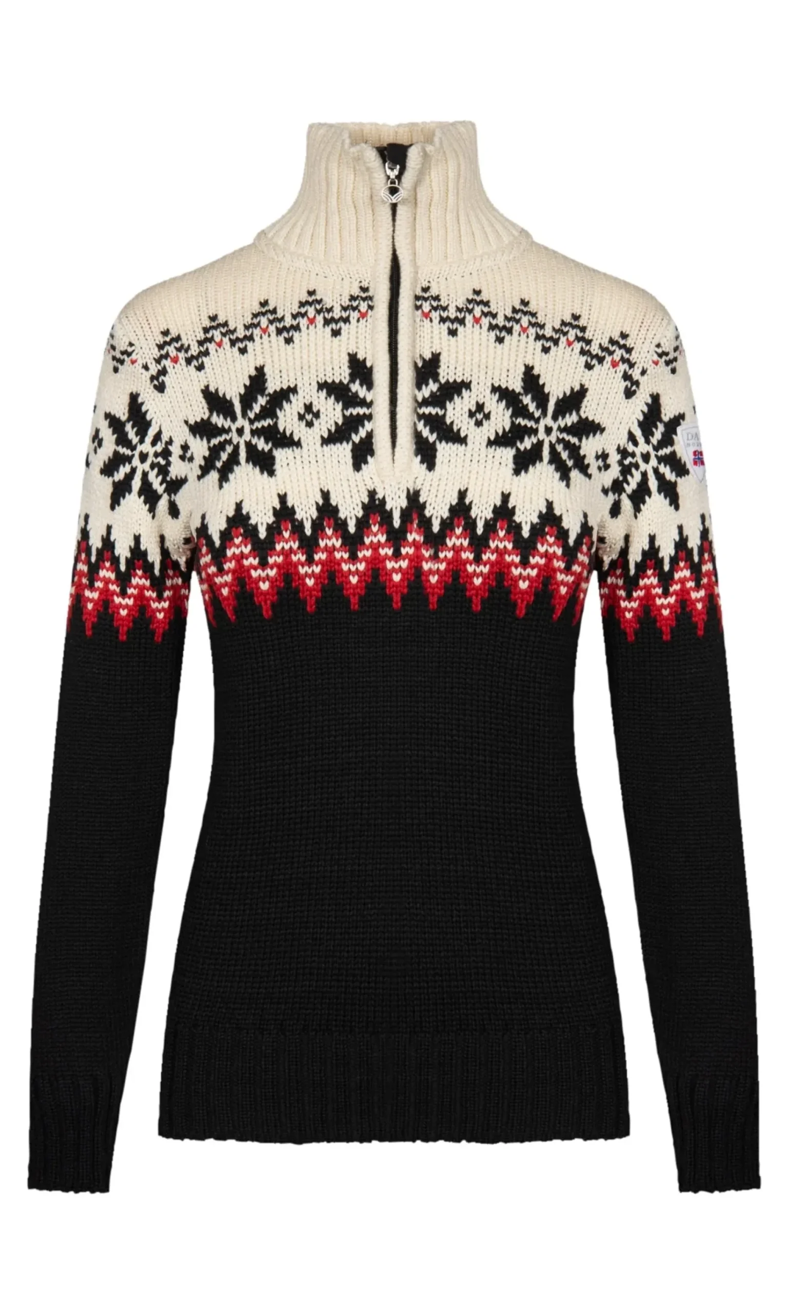 Clearance Myking Women's Sweater - Merino Wool Women Half-Zip