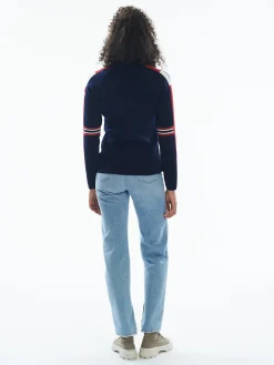 Flash Sale Ol Spirit Women's Sweater - Merino Wool Women Half-Zip