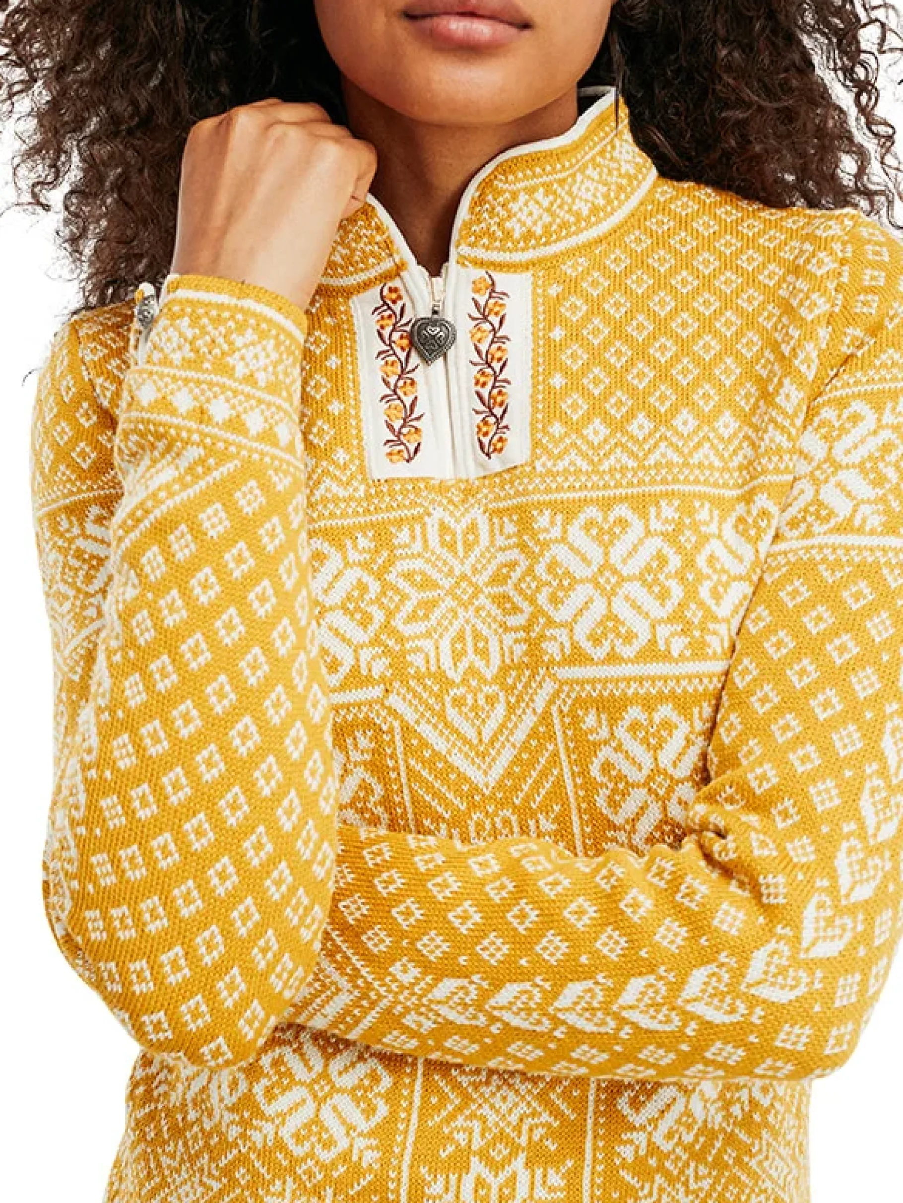 Cheap Peace Women's Knit Sweater Women Half-Zip