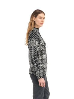Flash Sale Peace Women's Knit Sweater Women Half-Zip