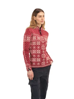 Online Peace Women's Knit Sweater Women Half-Zip