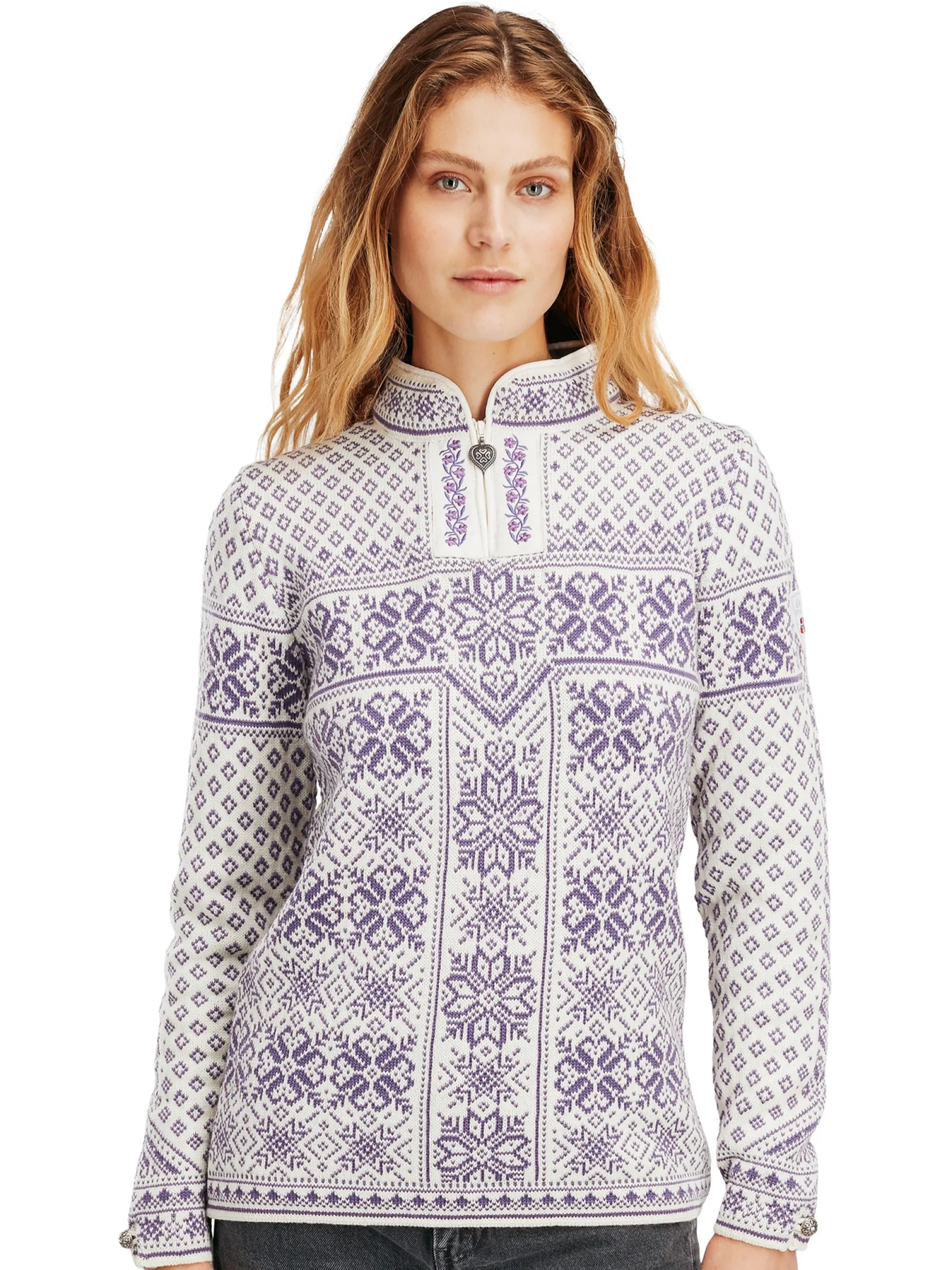 Sale Peace Women's Knit Sweater Women Half-Zip