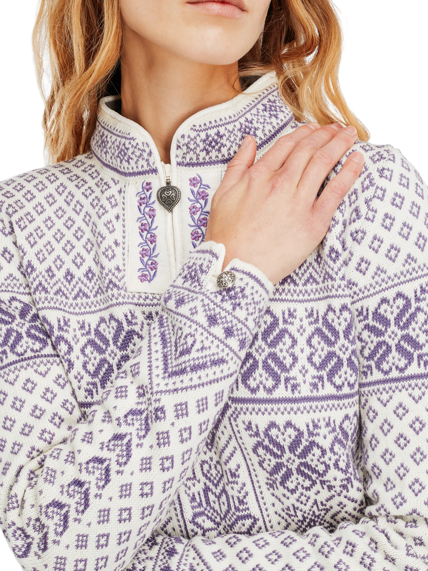 Sale Peace Women's Knit Sweater Women Half-Zip