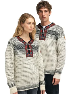 Cheap Setesdal Sweater - Norwegian Wool Women Half-Zip