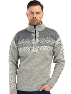 Store 140Th Anniversary Men's Sweater - Norwegian Wool Men Half-Zip