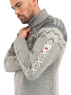 Store 140Th Anniversary Men's Sweater - Norwegian Wool Men Half-Zip