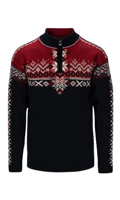 Store 140Th Anniversary Men's Sweater - Norwegian Wool Men Half-Zip