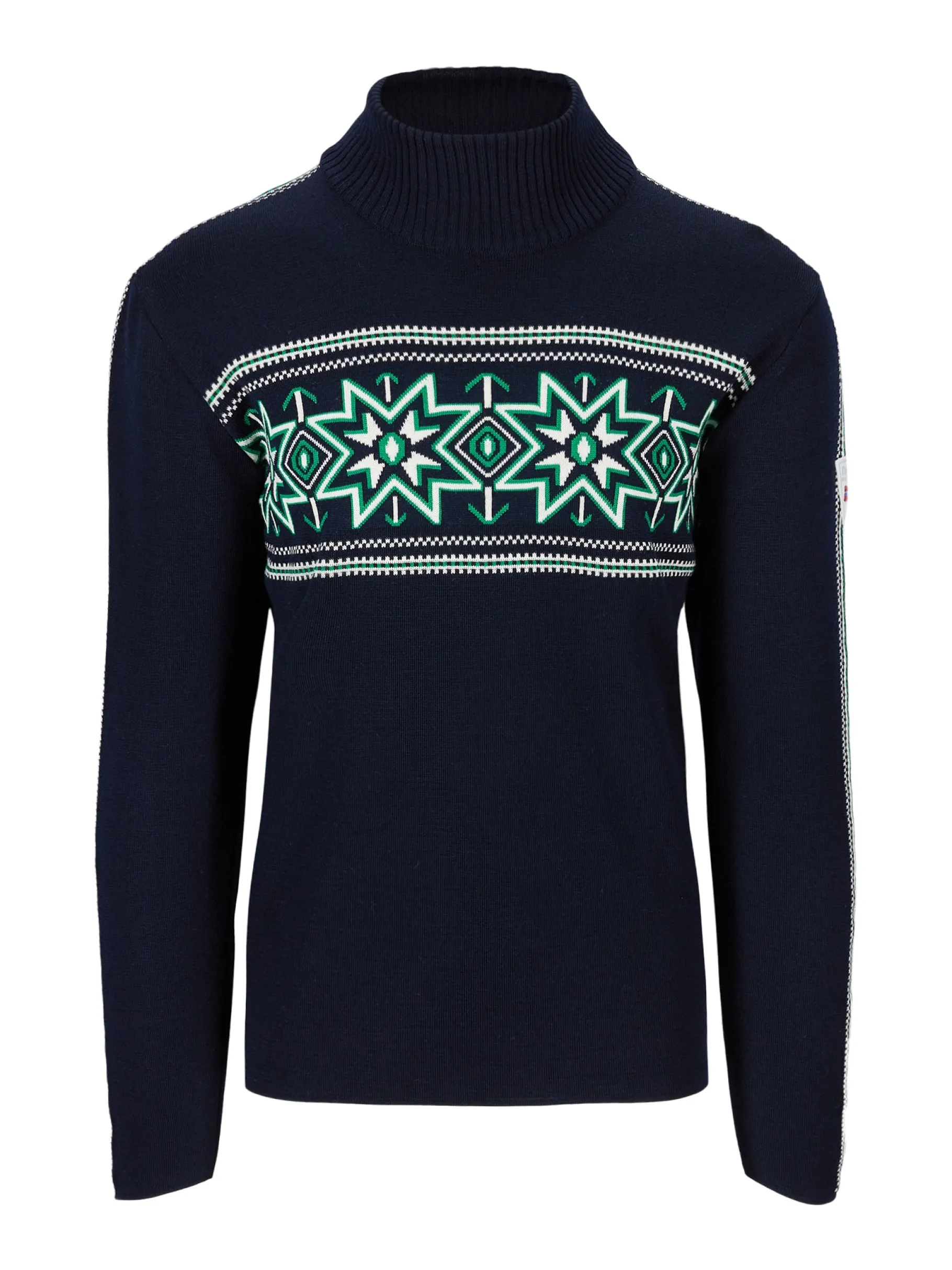 Clearance Tindefjell Men's Sweater - Merino Men Turtle-Neck