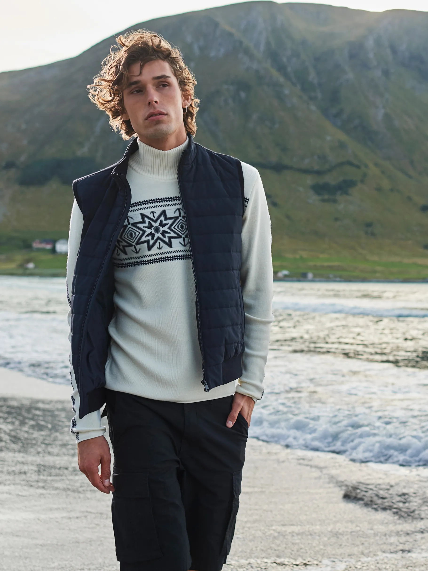 Shop Tindefjell Men's Sweater - Merino Men Turtle-Neck