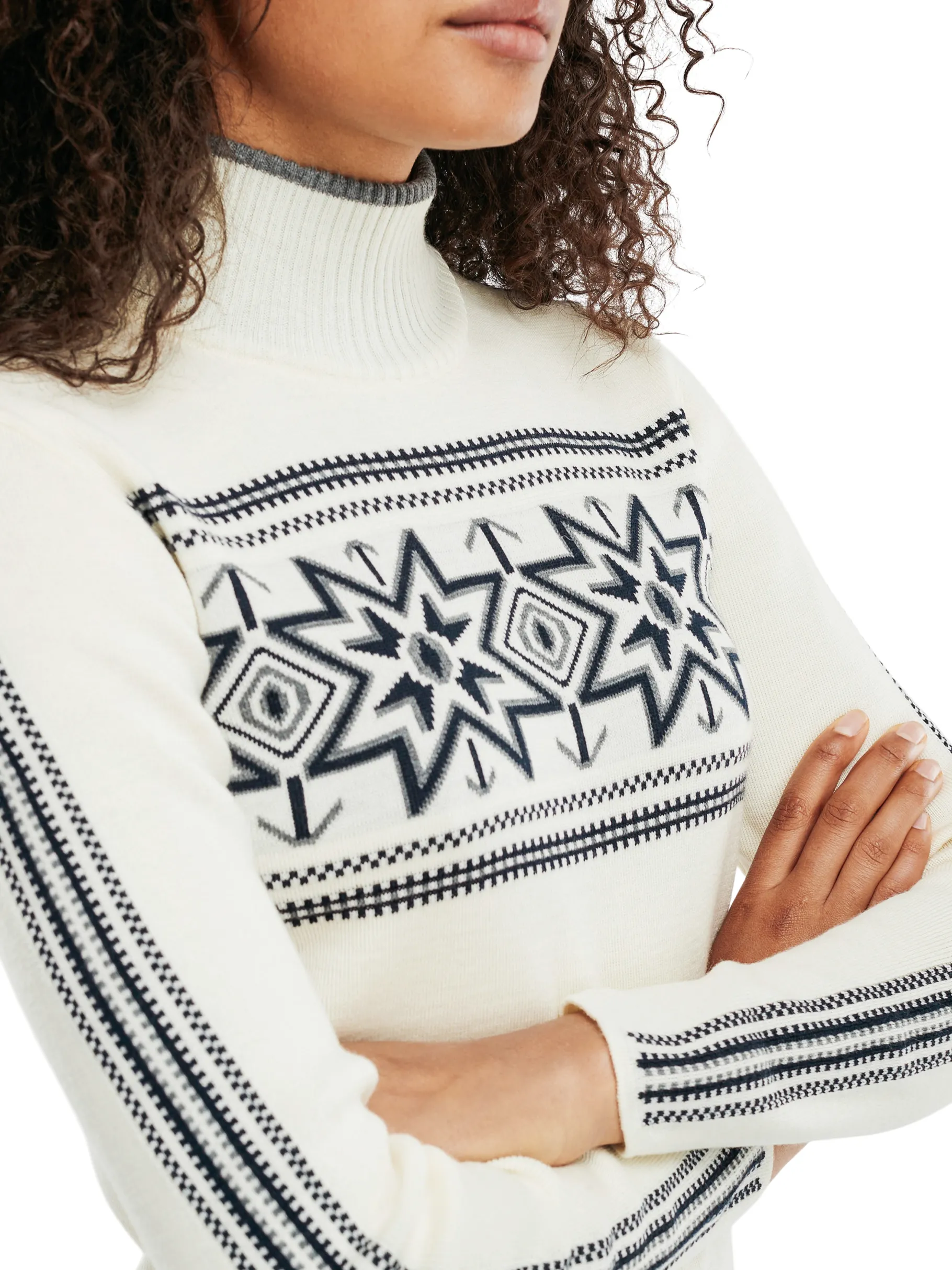 Store Tindefjell Women's Sweater - Merino Women Turtle-Neck