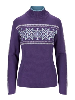 Discount Tindefjell Women's Sweater - Merino Women Turtle-Neck