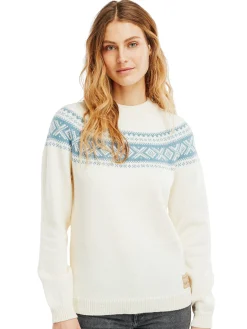 Store Vagsoy Women's Wool Sweater Women Round Neck