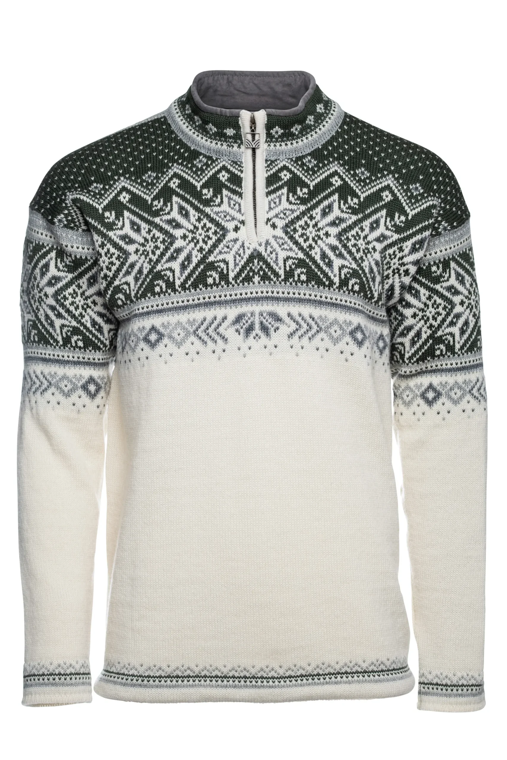 Hot Vail Men's Sweater - Norwegian Wool Men Half-Zip