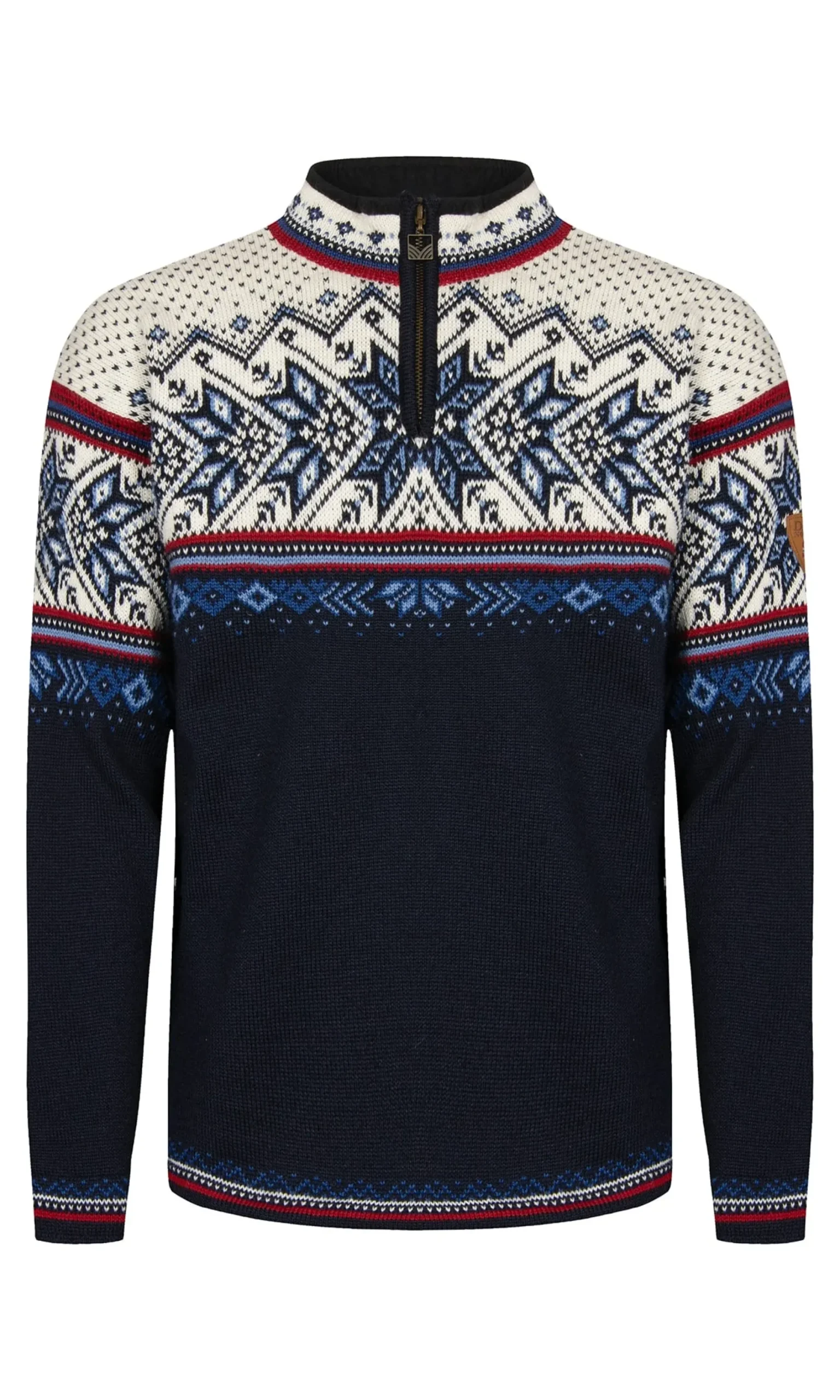Outlet Vail Men's Sweater - Norwegian Wool Men Half-Zip