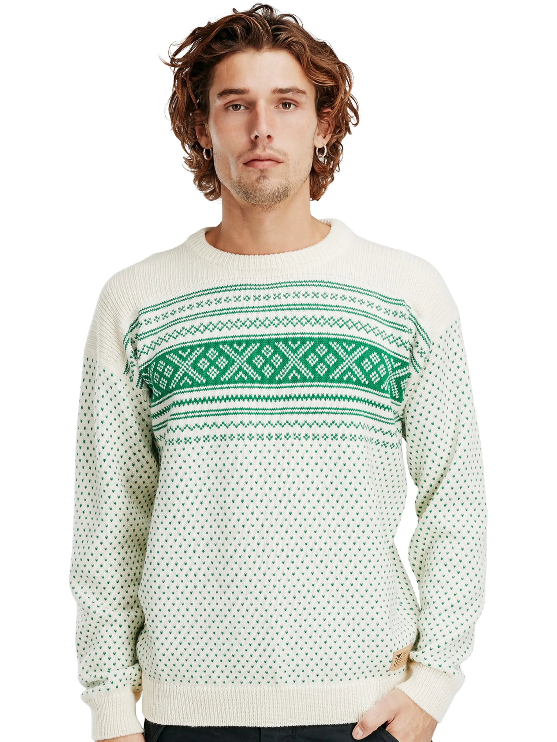 Best Sale Valloy Men's Wool Sweater Men Round Neck