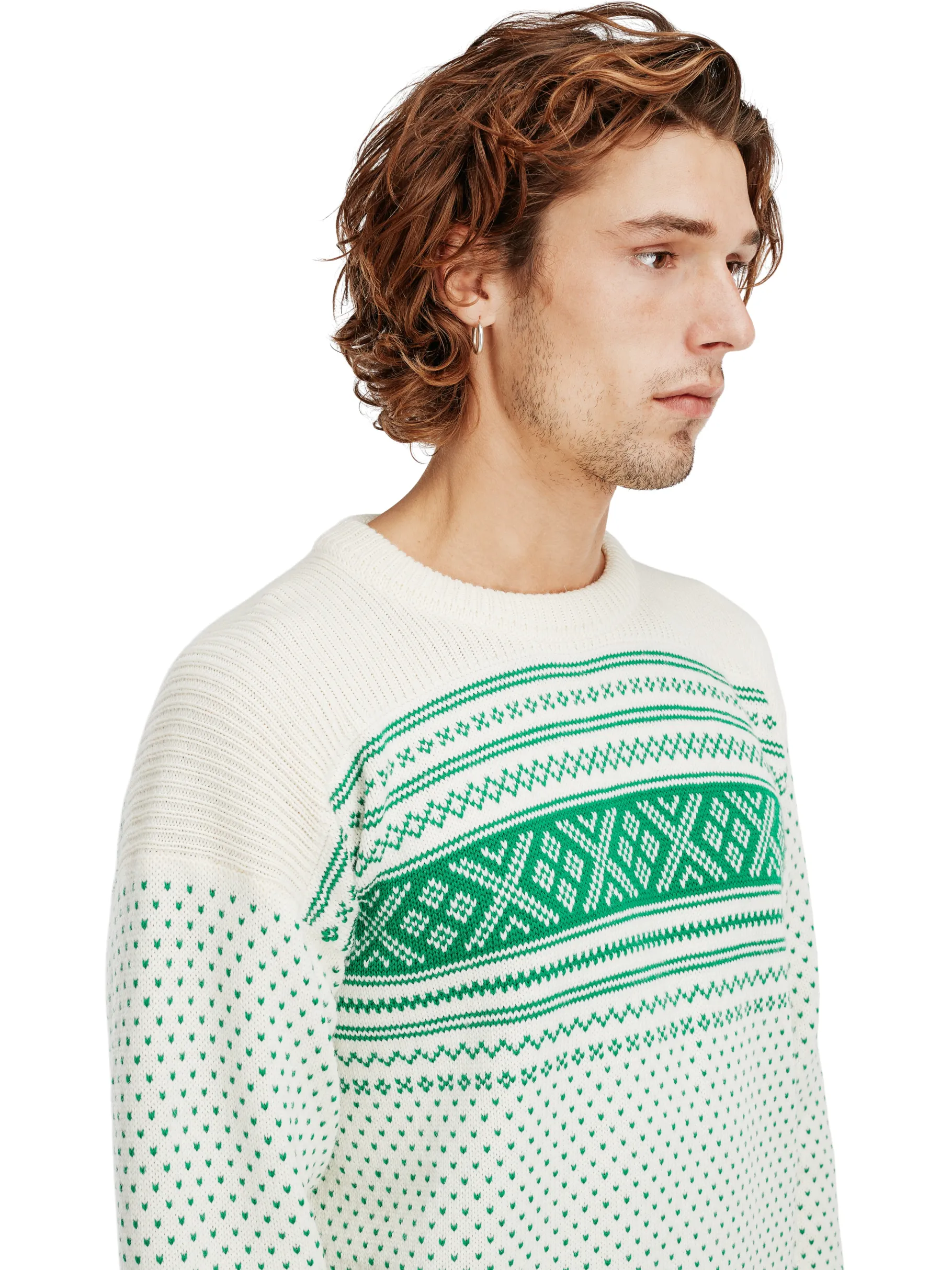 Best Sale Valloy Men's Wool Sweater Men Round Neck