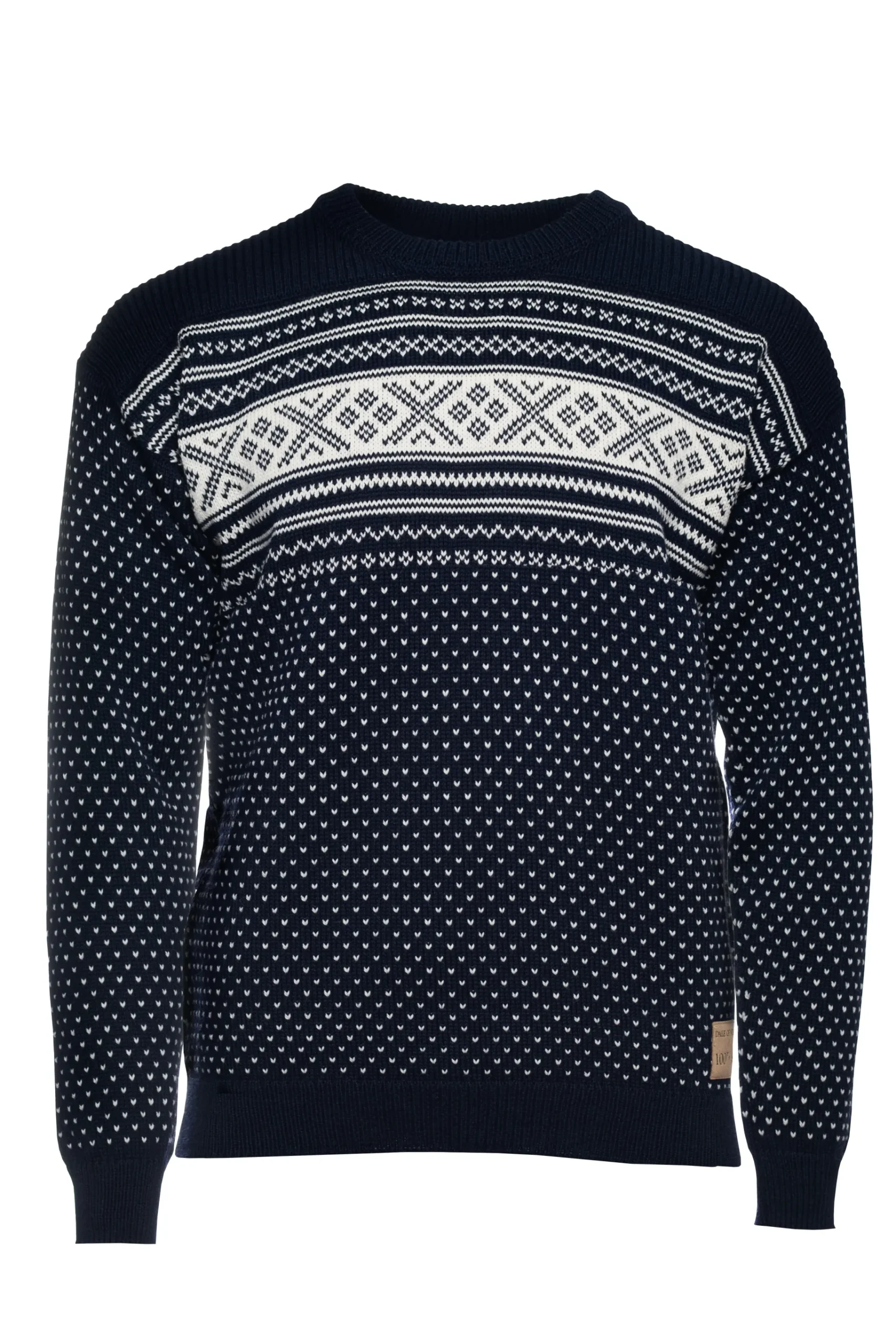 New Valloy Men's Wool Sweater Men Round Neck