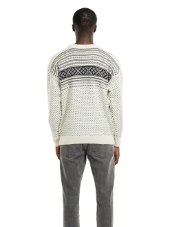 Best Sale Valloy Men's Wool Sweater Men Round Neck