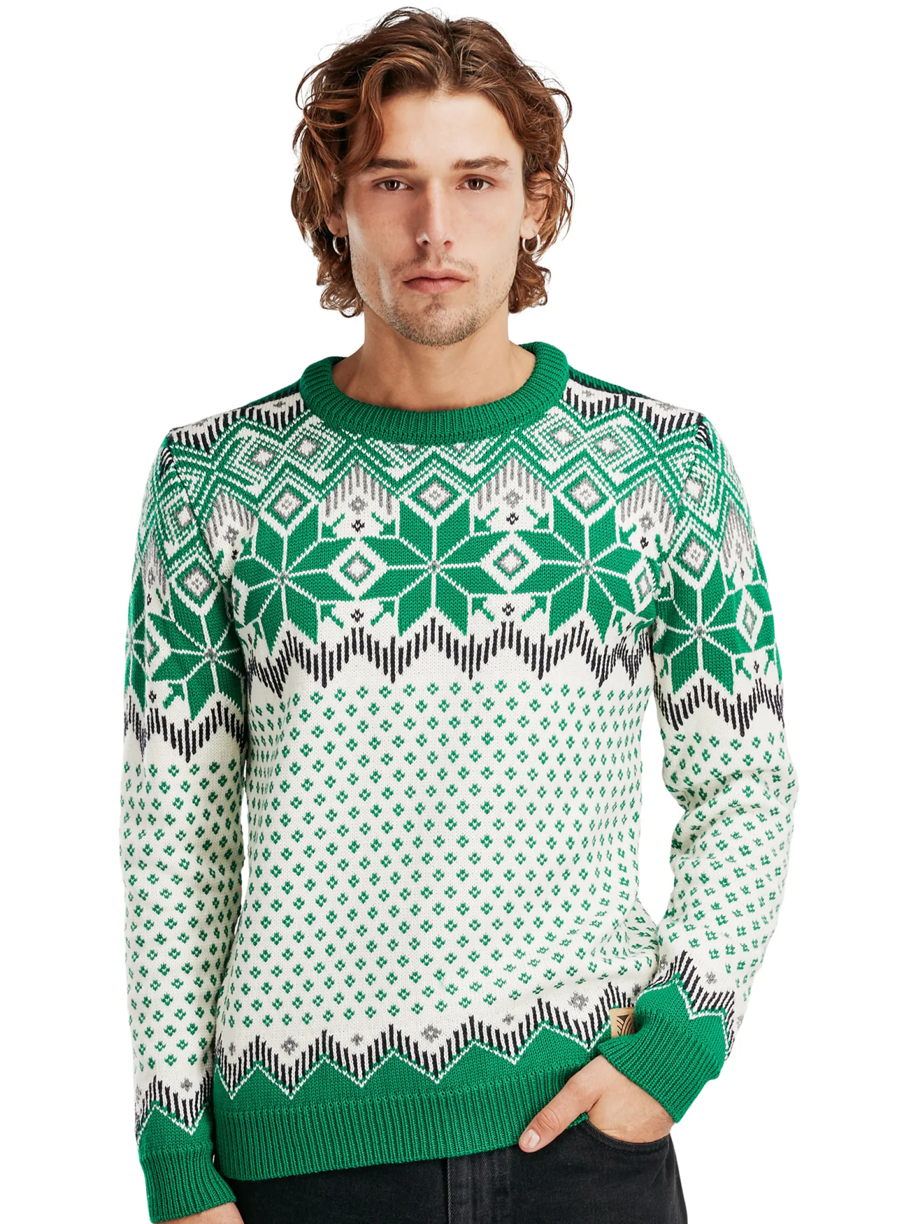 Clearance Vegard Men's Knit Sweater Men Round Neck